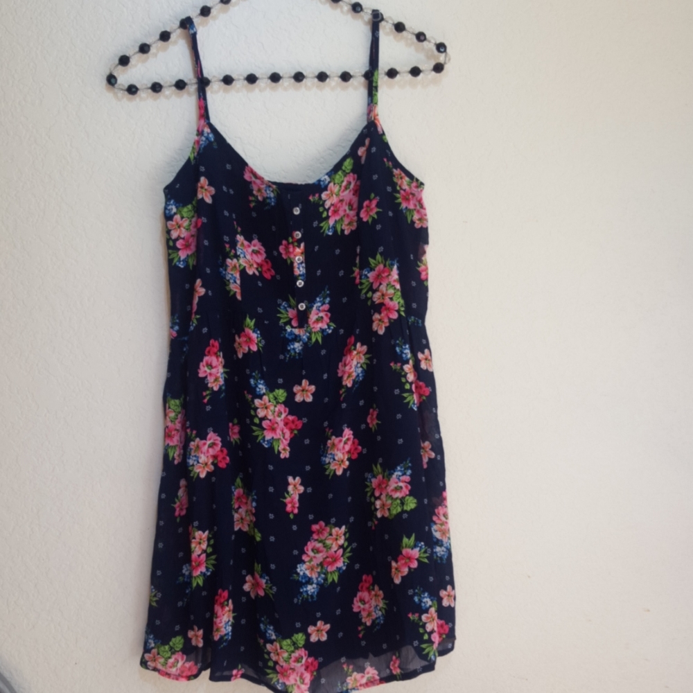 Abercrombie and Fitch floral dress large